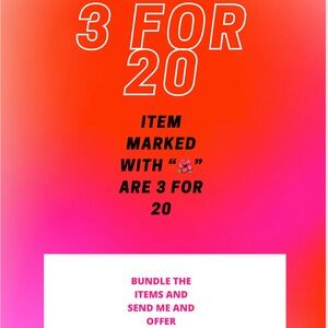 3/$20
